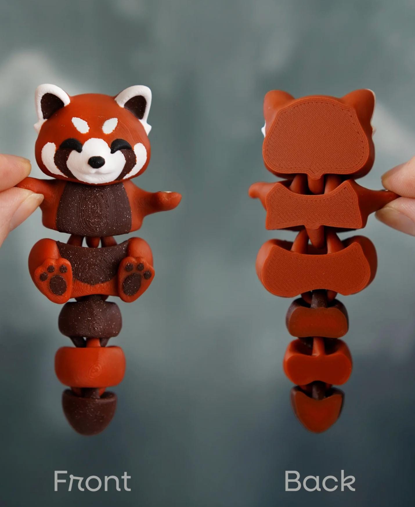 Ruby the Red Panda – Articulated Magnetic Flexi Fidget Figure