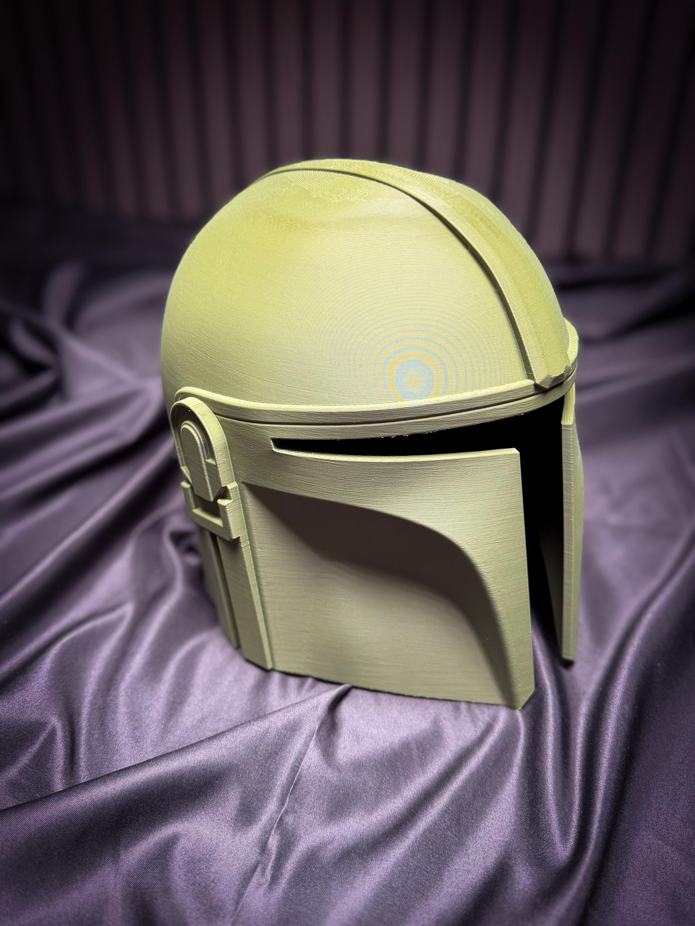 Mandalorian Helmet – Wearable Cosplay Helmet with Visor & Padding | Custom Size
