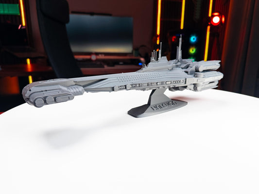Halcyon Starcruiser 3D Printed Model – Star Wars Collectible Display Ship