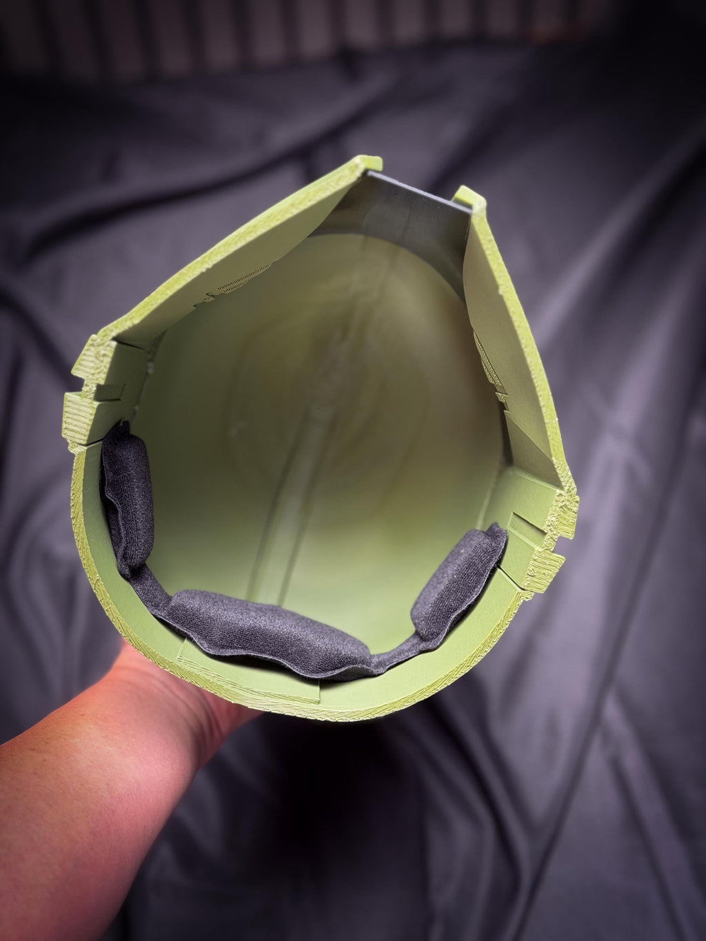 Mandalorian Helmet – Wearable Cosplay Helmet with Visor & Padding | Custom Size