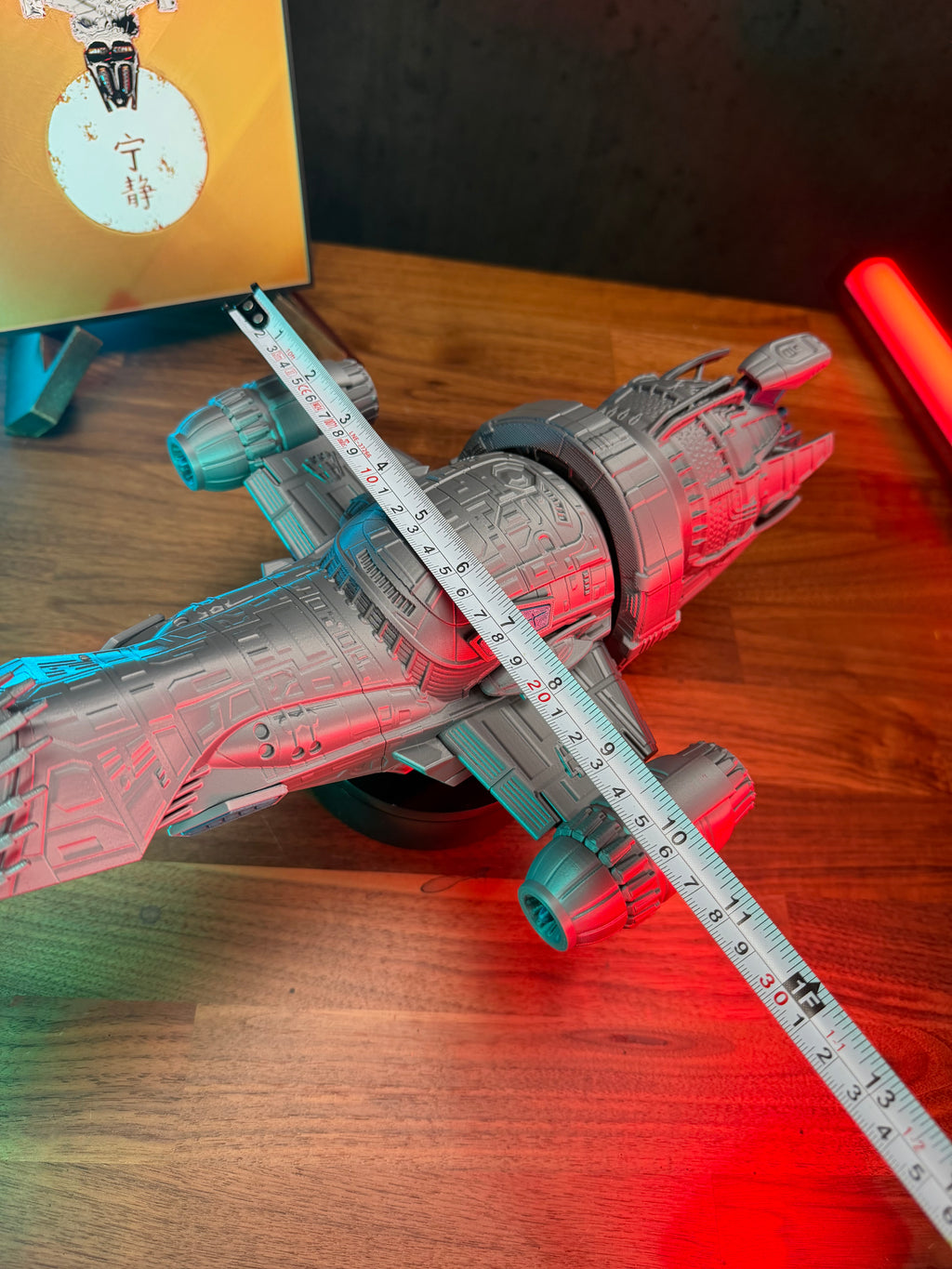 Serenity Firefly – 16” 3D Printed Display Model Kit with Stand