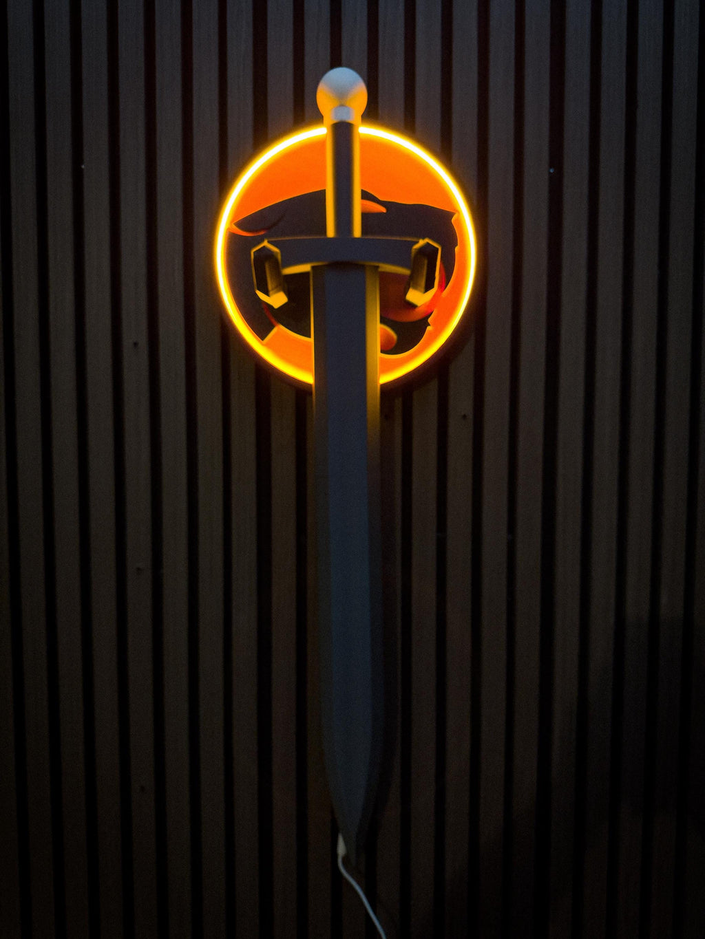 Eye of Thundera LED Sword Holder – ThunderCats Wall Mount Display