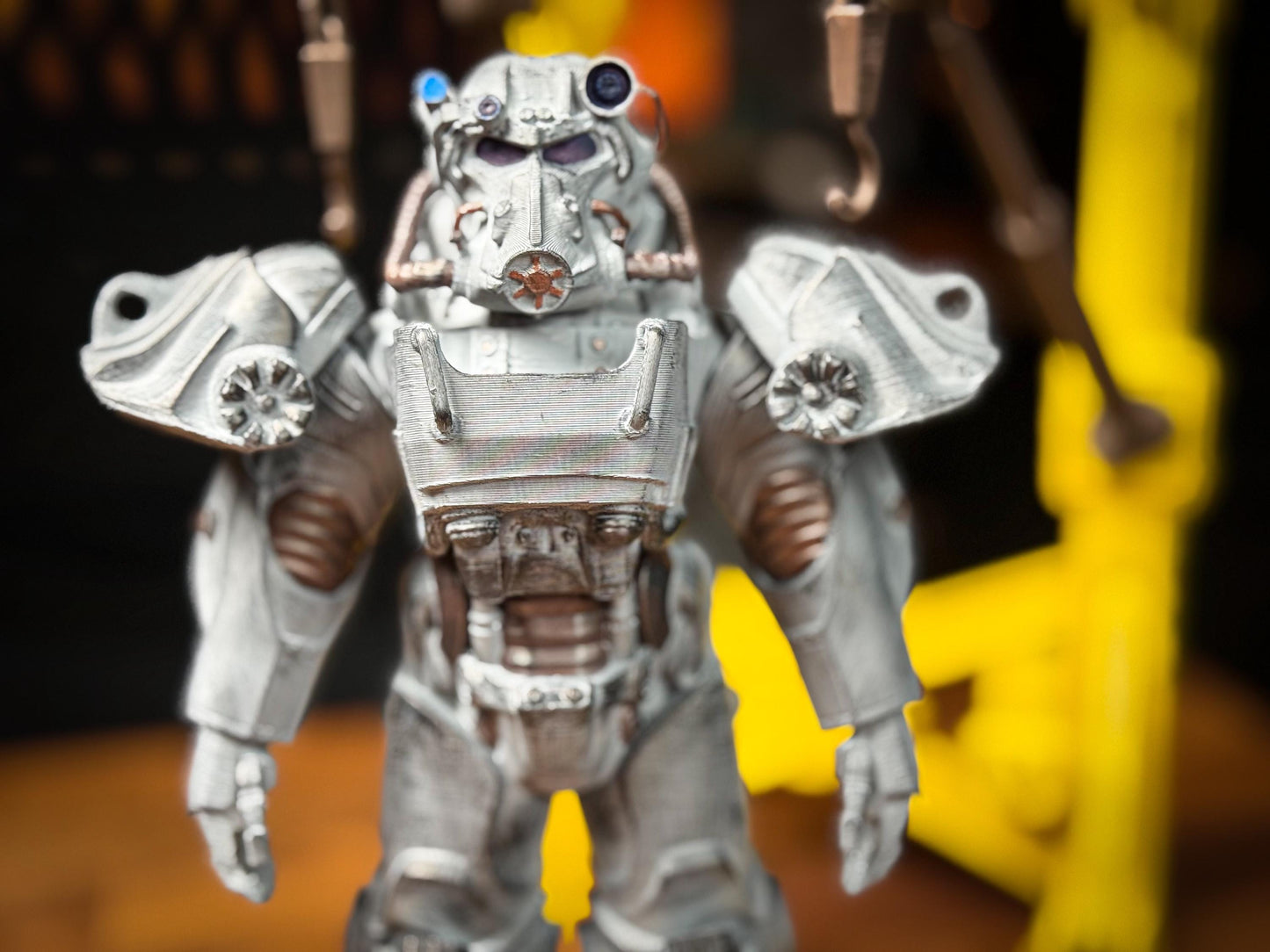 Fallout T-60 Power Armor 3D Printed Figure Kit with Service Gate