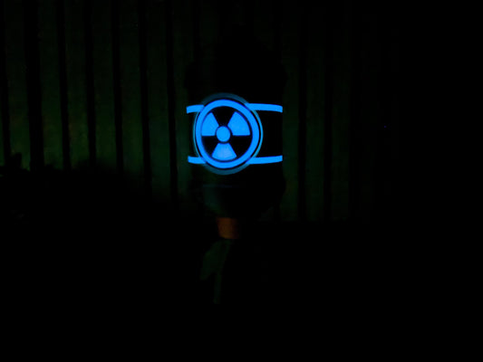 Fallout Mini Nuke Prop – Functional Storage Container with UV Glow