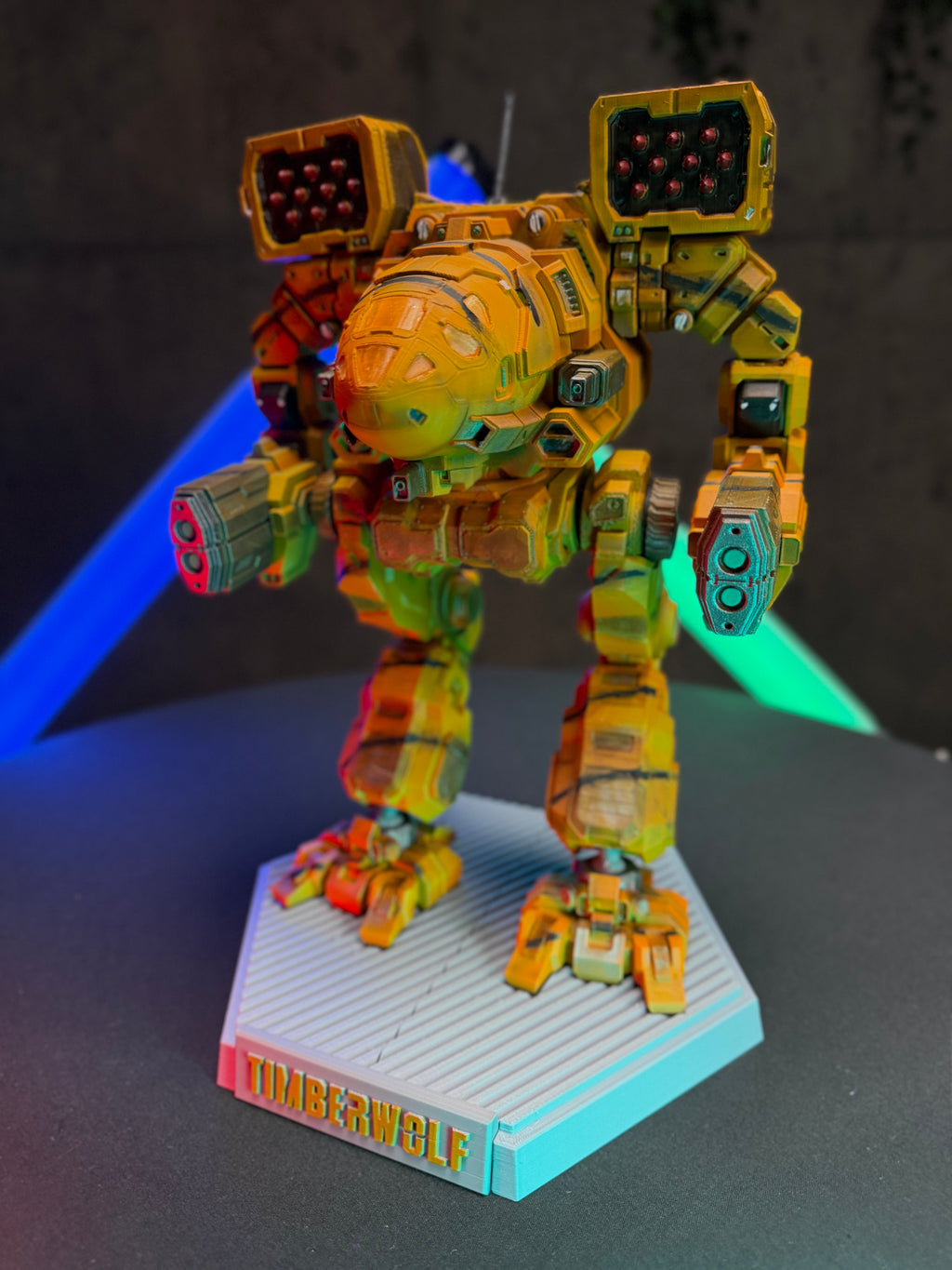 Timber Wolf (Mad Cat) – Unpainted 3D-Printed Model | 1:60