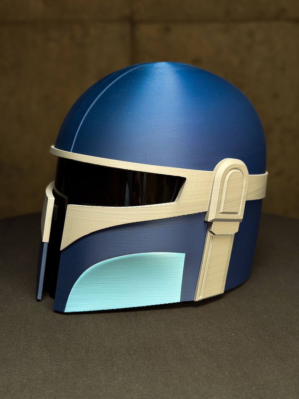 Mandalorian Foundling Helmet | Wearable 3D Printed Cosplay Helmet with Visor