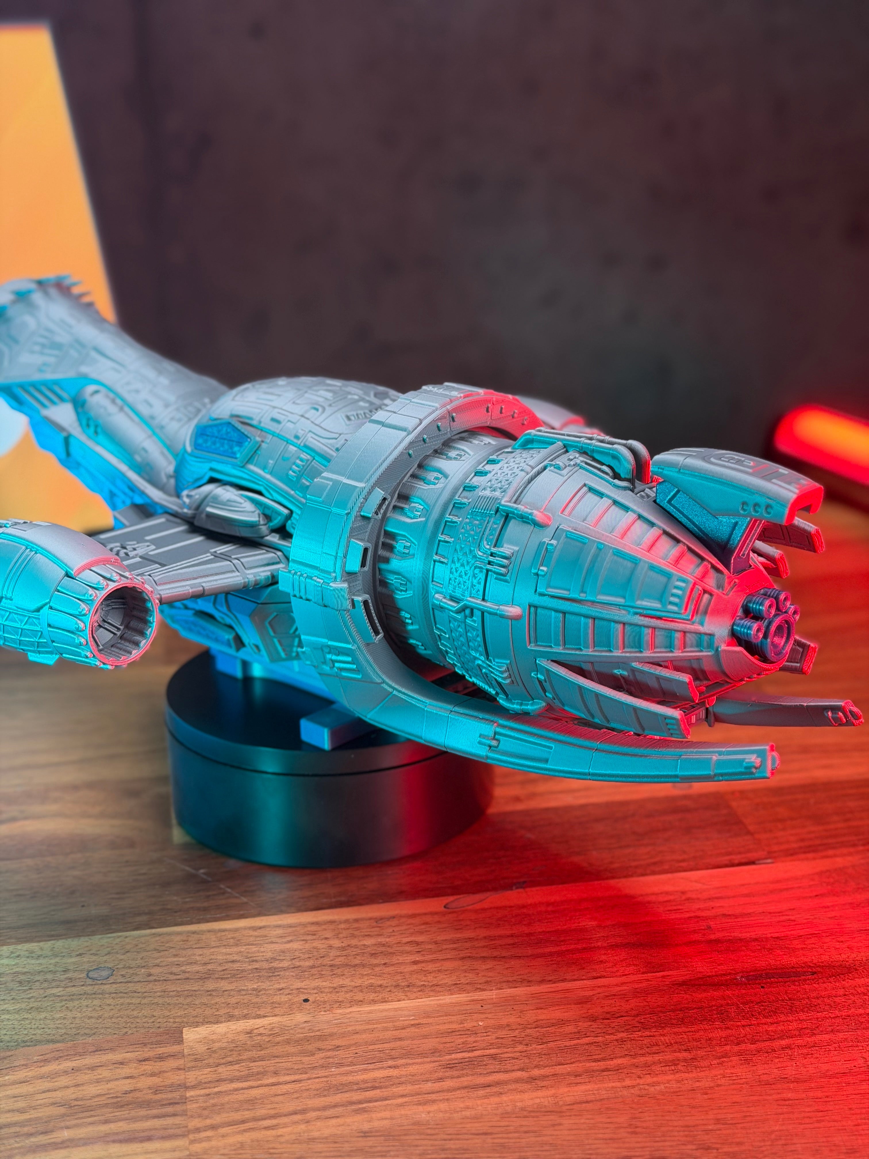 Serenity Firefly – 16” 3D Printed Display Model Kit with Stand