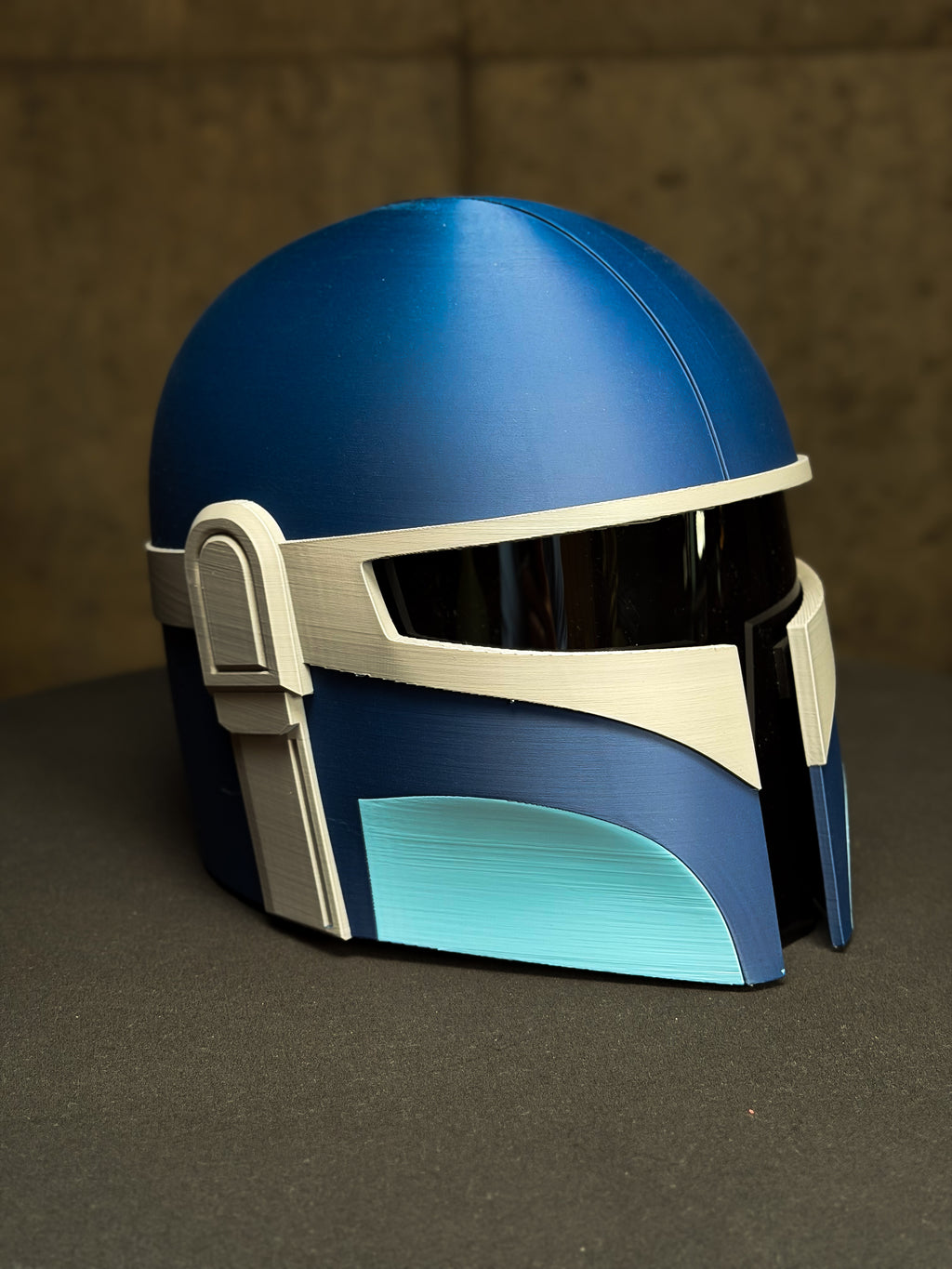 Mandalorian Foundling Helmet | Wearable 3D Printed Cosplay Helmet with Visor