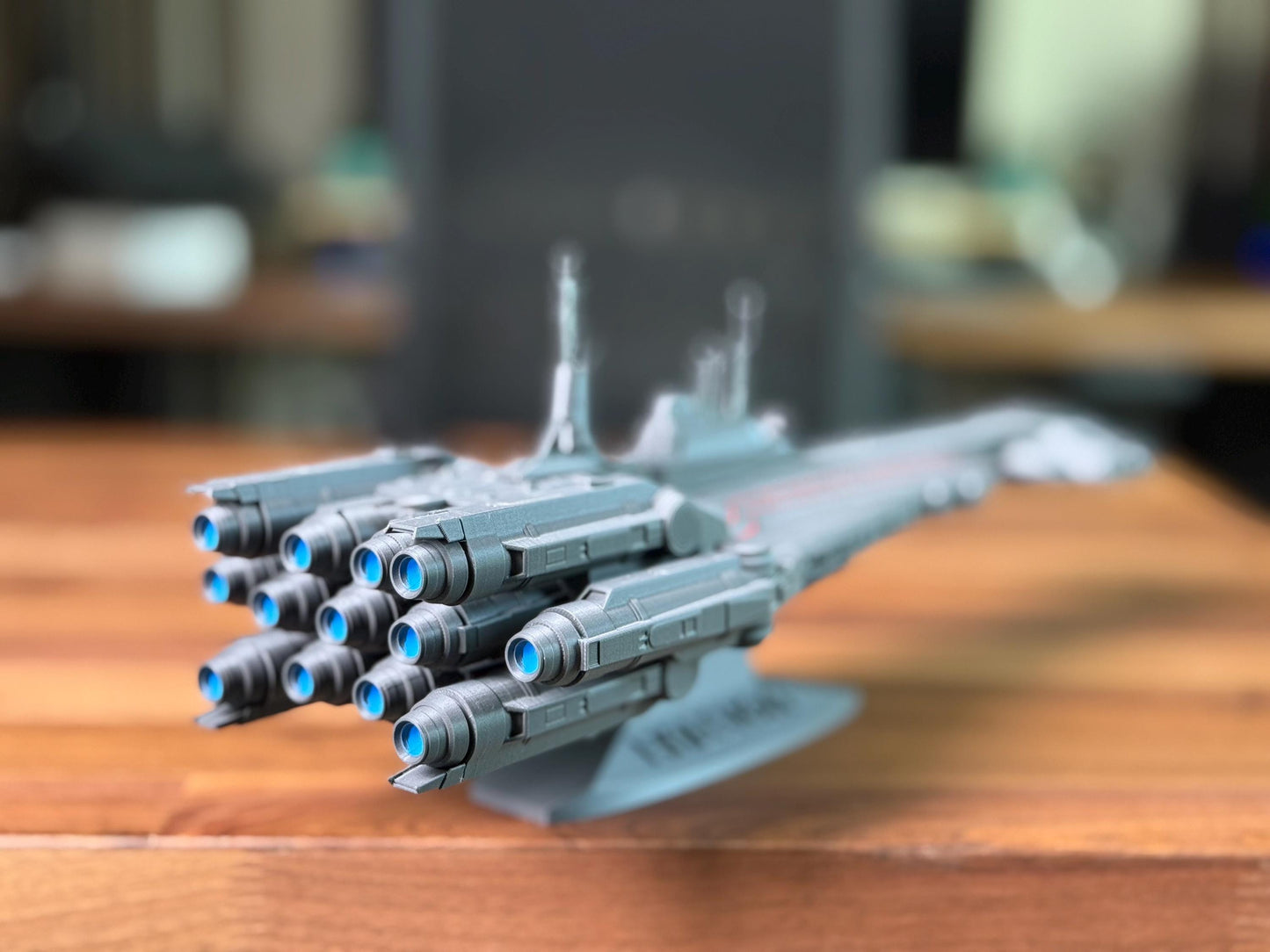 Halcyon Starcruiser 3D Printed Model – Star Wars Collectible Display Ship