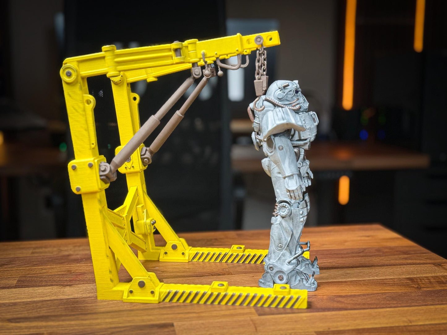 Fallout T-60 Power Armor 3D Printed Figure Kit with Service Gate