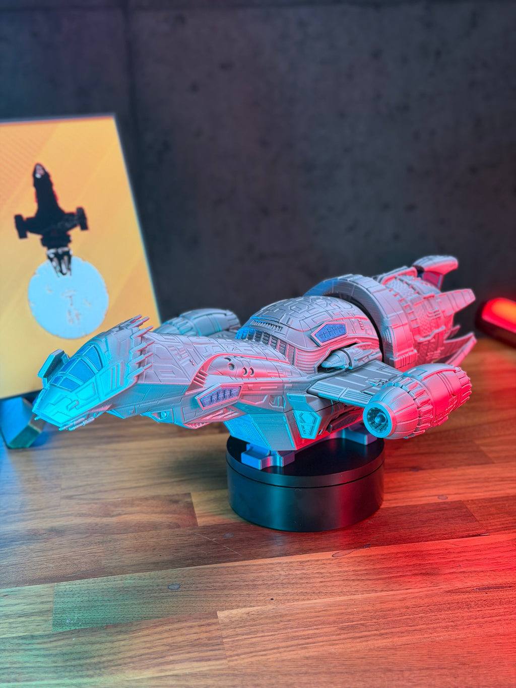 Serenity Firefly – 16” 3D Printed Display Model Kit with Stand
