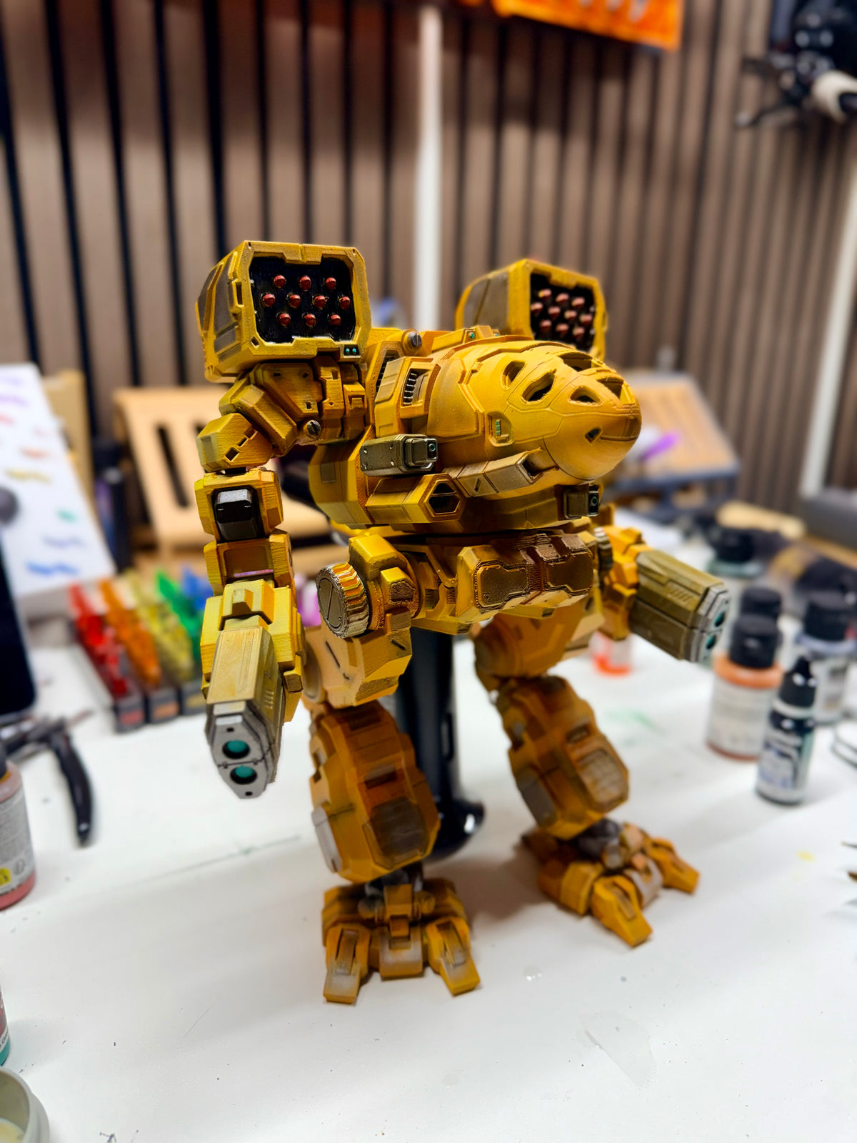 Timber Wolf (Mad Cat) – Unpainted 3D-Printed Model | 1:60