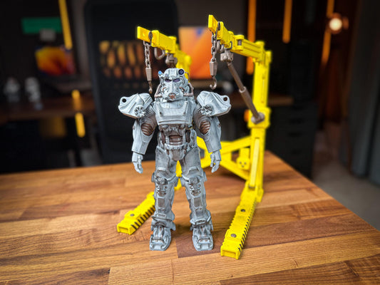 Fallout T-60 Power Armor 3D Printed Figure Kit with Service Gate