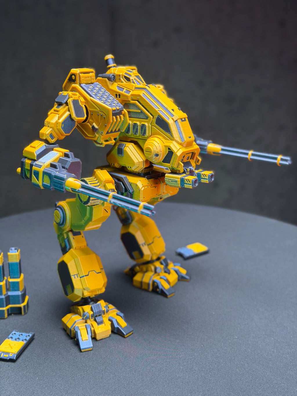 Mad Dog (Vulture) MWO 3D-Printed Model + Extra Guns