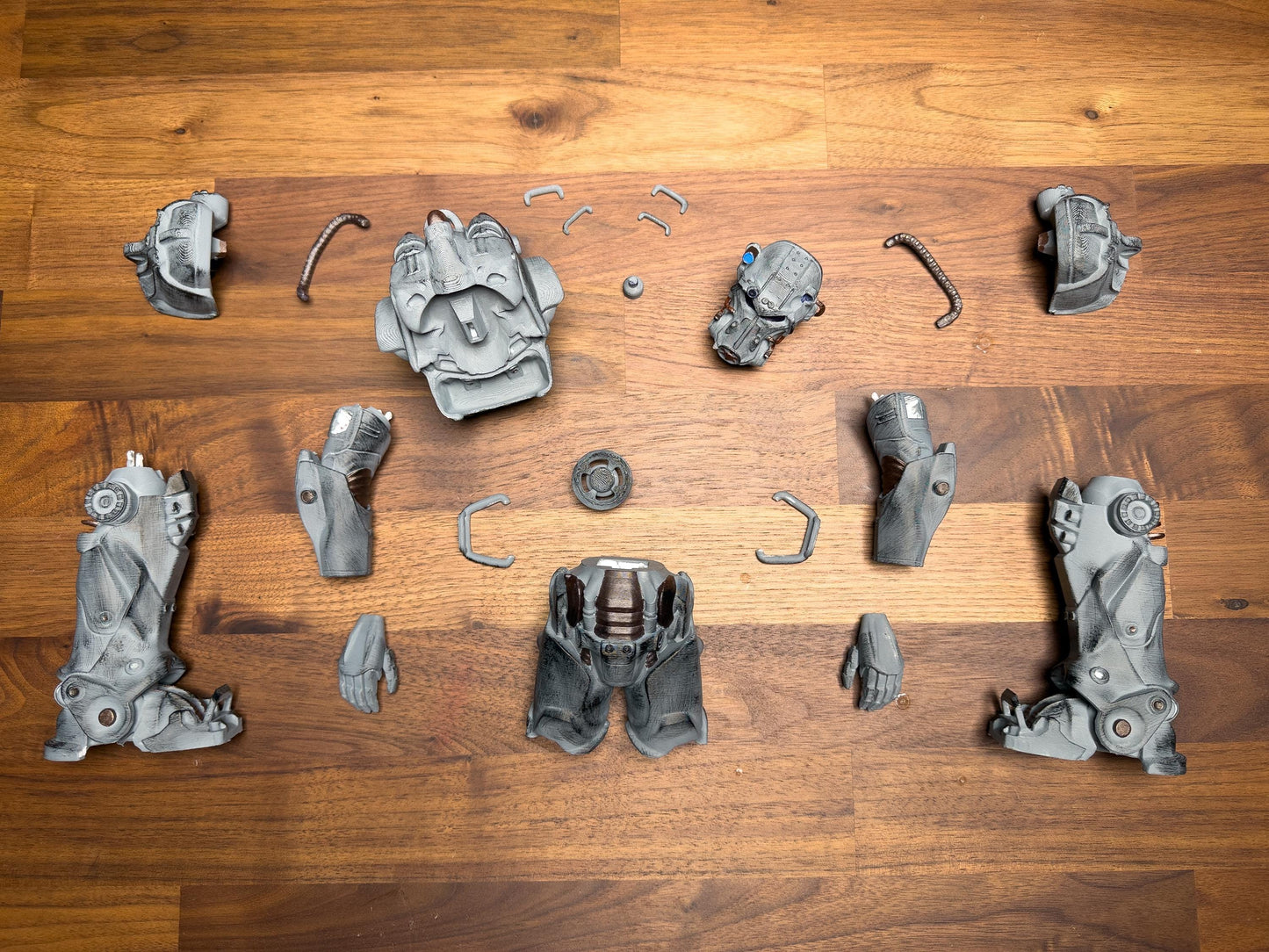 Fallout T-60 Power Armor 3D Printed Figure Kit with Service Gate