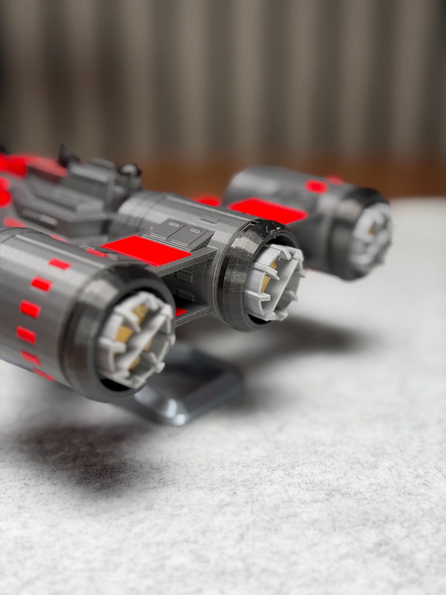 Charger C70 Corvette STL File – 3D Printable Star Wars Starship (Digital Download)