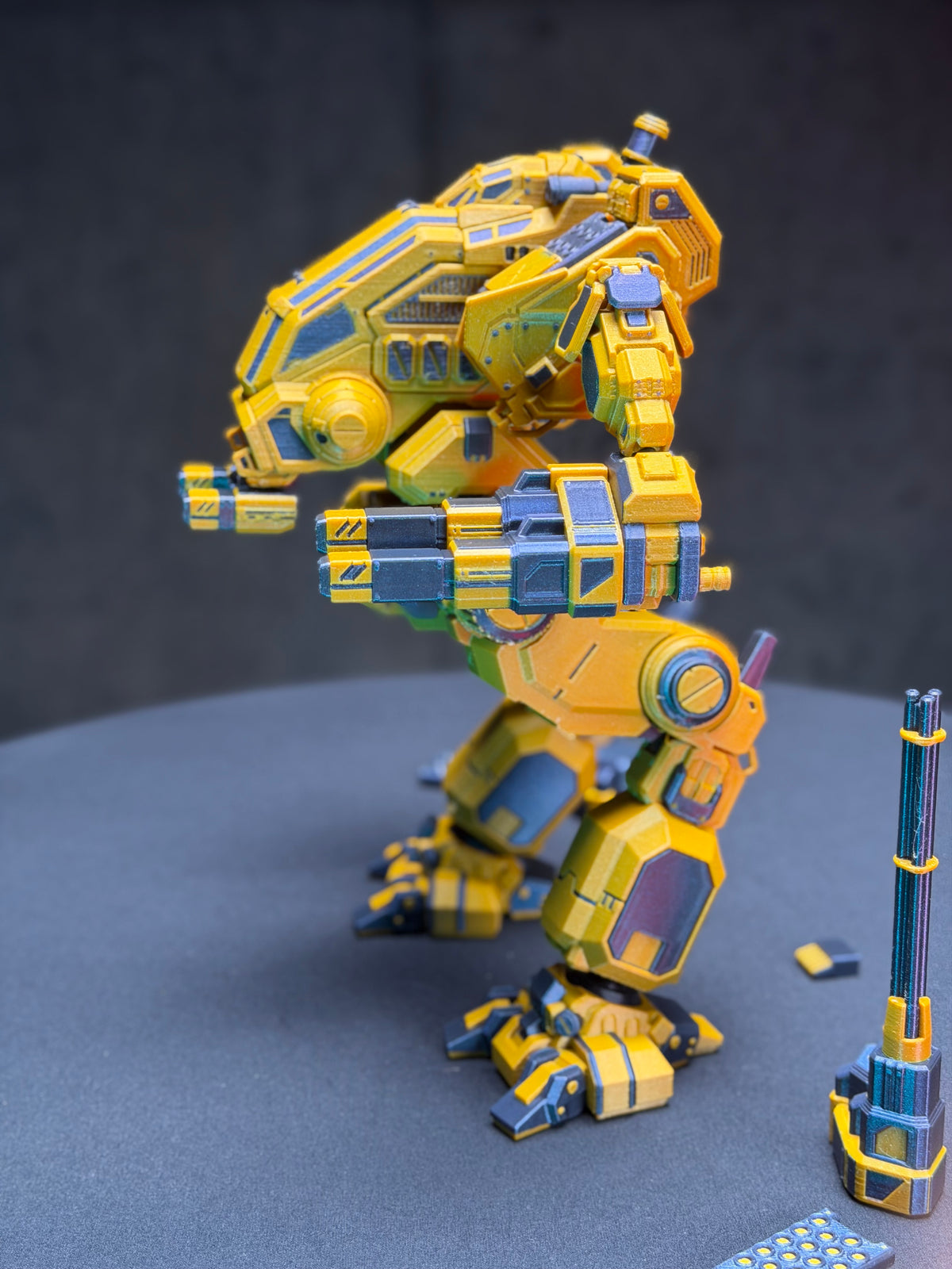 Mad Dog (Vulture) MWO 3D-Printed Model + Extra Guns