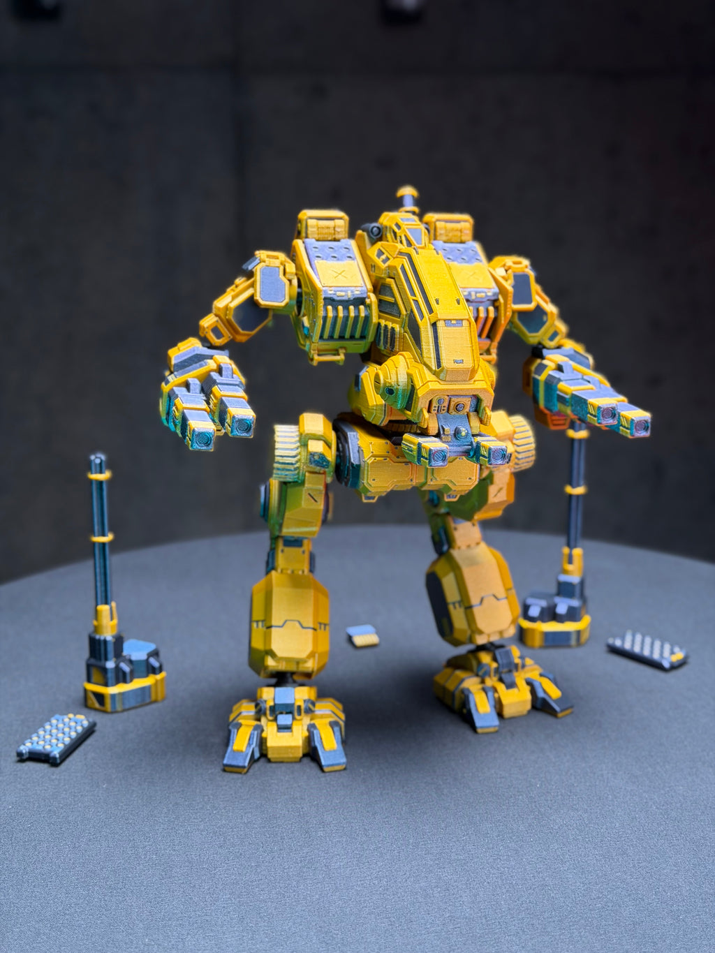 Mad Dog (Vulture) MWO 3D-Printed Model + Extra Guns