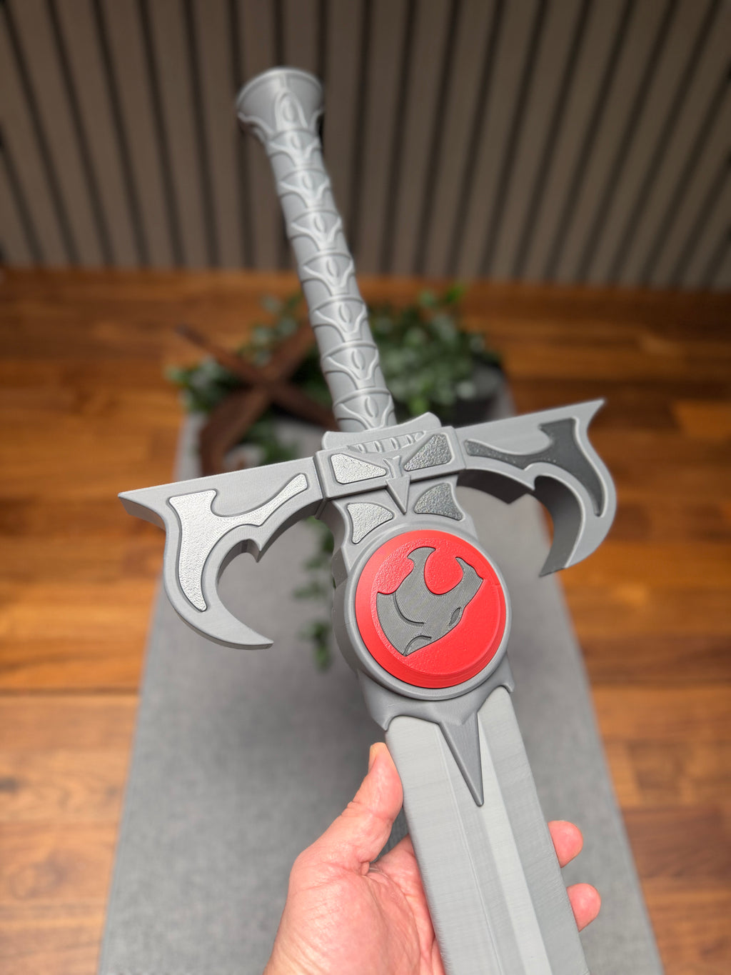 Sword of Omens Cosplay Prop – Full Size ThunderCats Inspired Display Sword