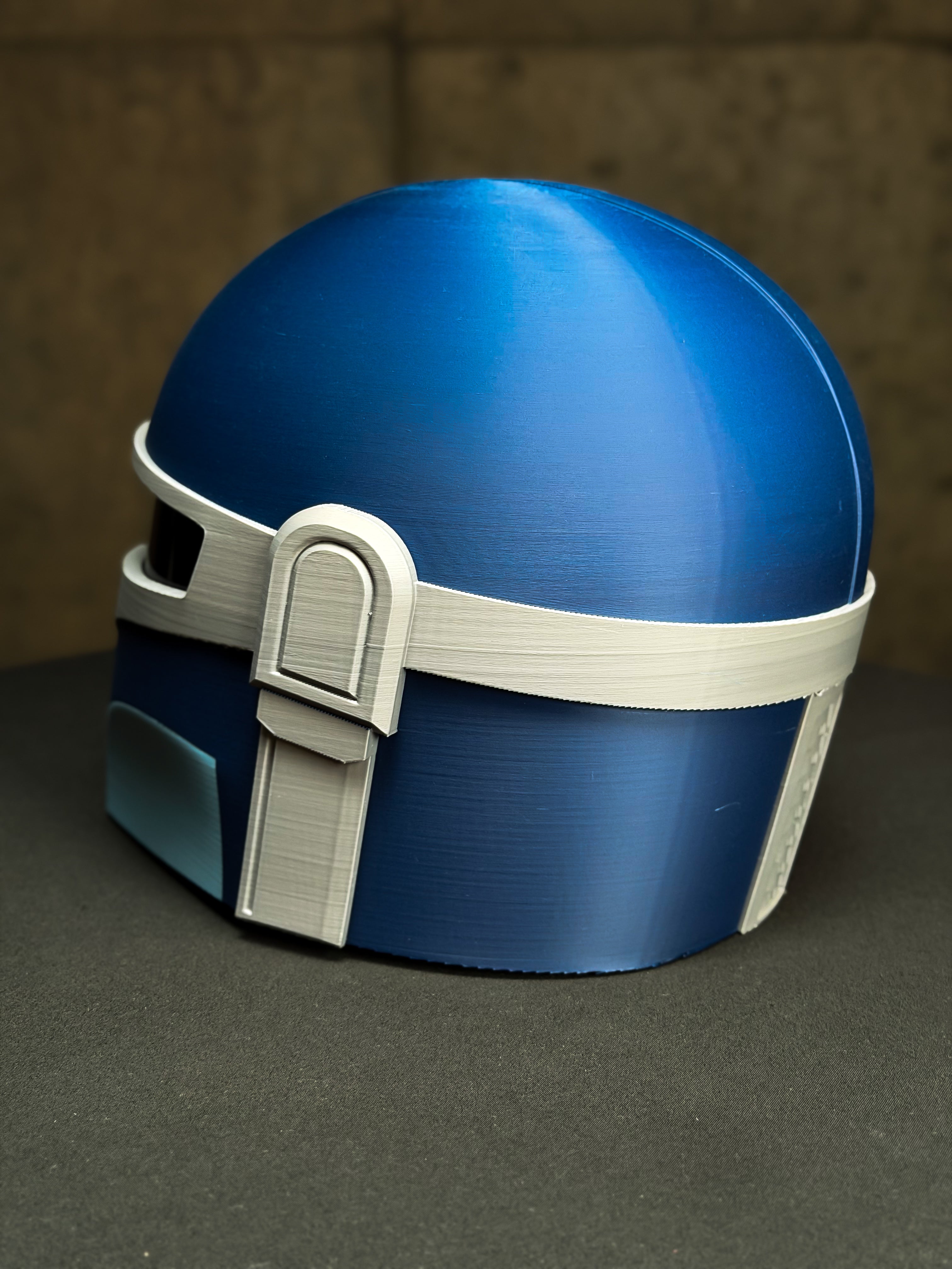 Mandalorian Foundling Helmet | Wearable 3D Printed Cosplay Helmet with Visor