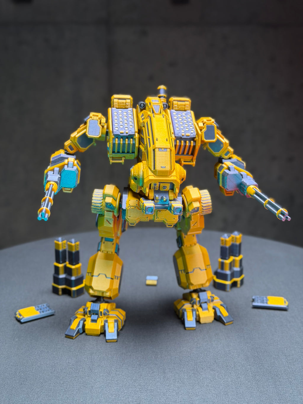 Mad Dog (Vulture) MWO 3D-Printed Model + Extra Guns