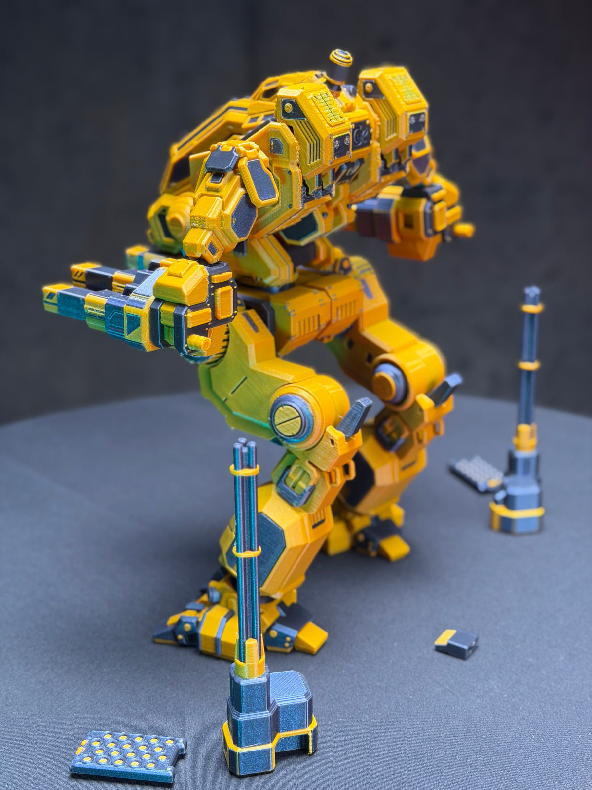 Mad Dog (Vulture) MWO 3D-Printed Model + Extra Guns