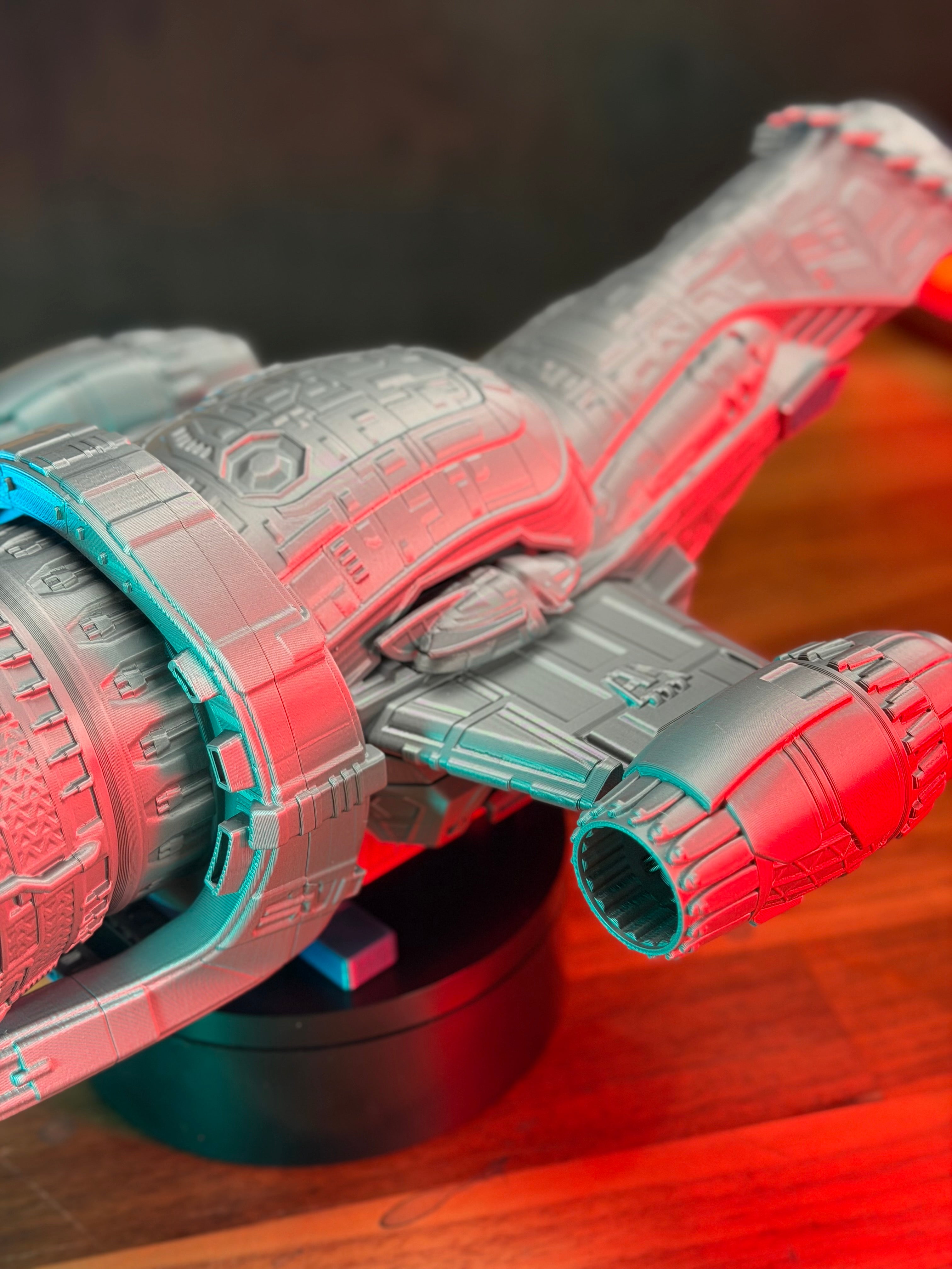 Serenity Firefly – 16” 3D Printed Display Model Kit with Stand