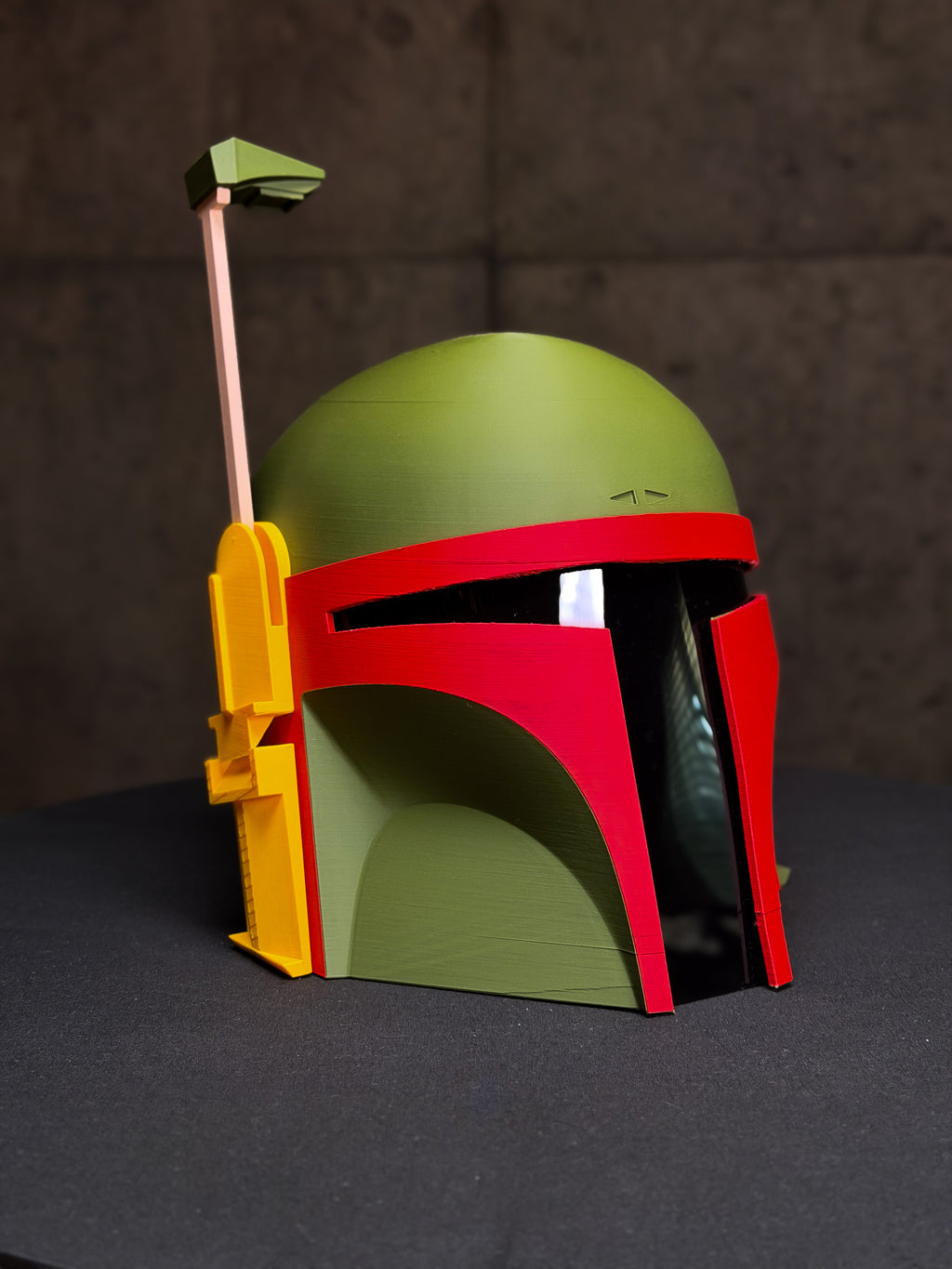 Boba Fett Helmet – Wearable 3D Printed Cosplay Helmet with Tinted Visor