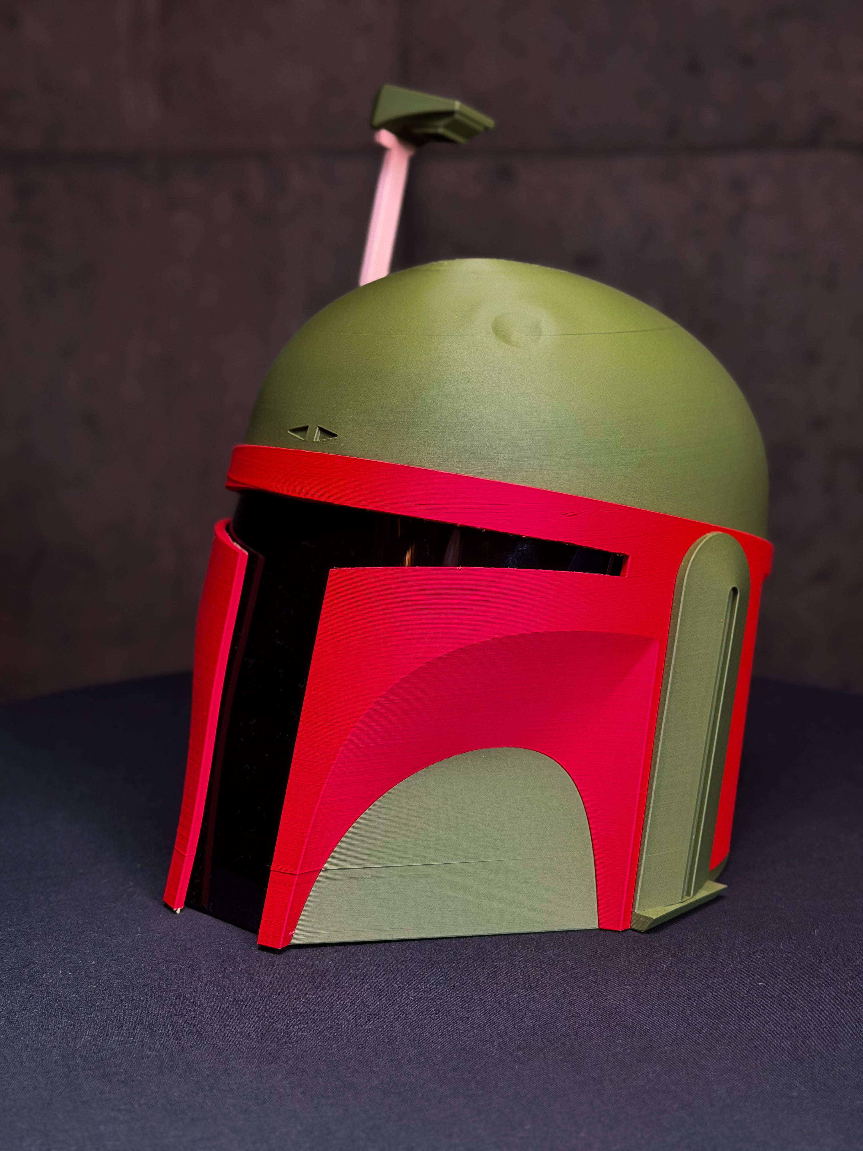 Boba Fett Helmet – Wearable 3D Printed Cosplay Helmet with Tinted Visor