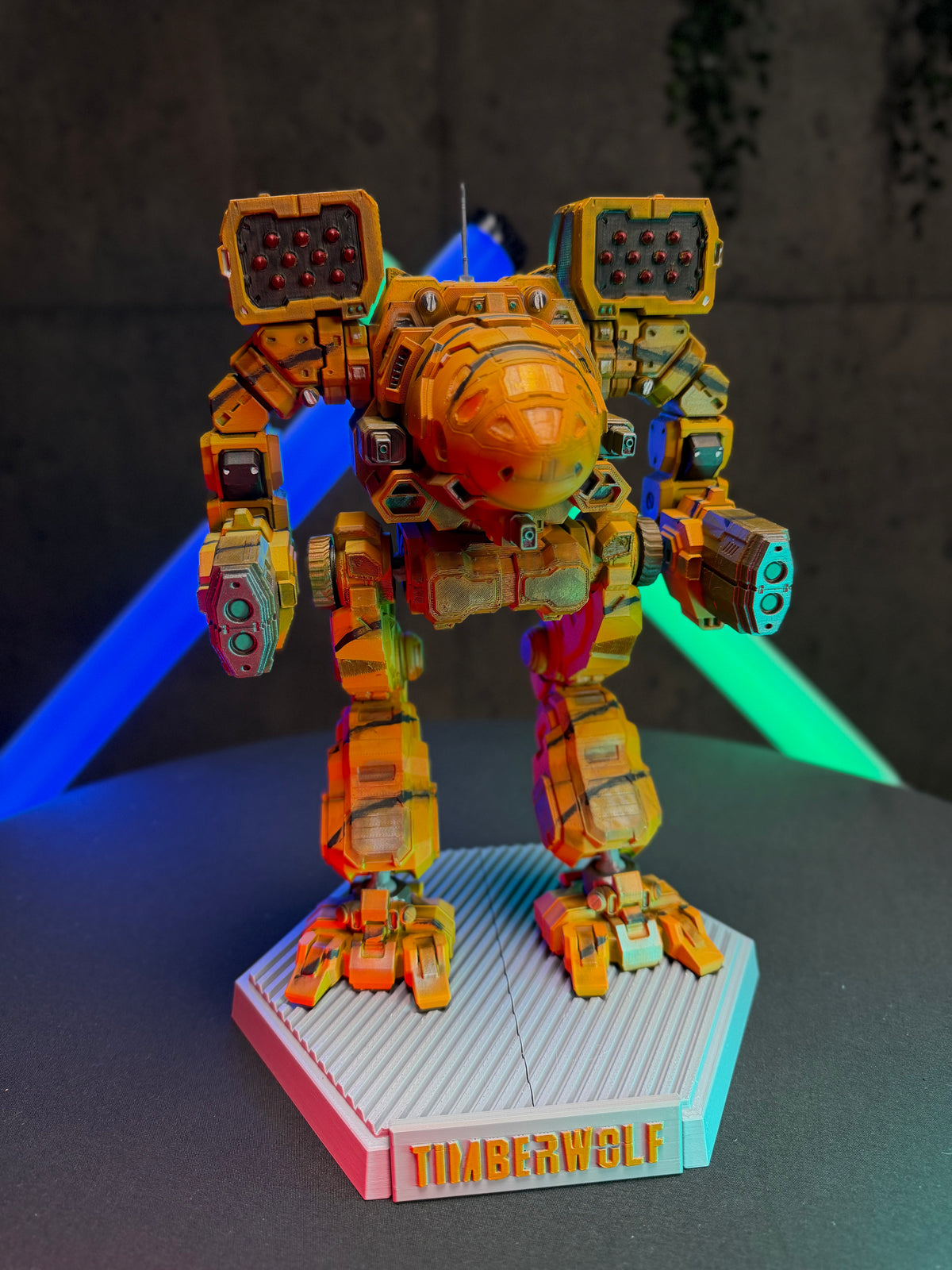 Timber Wolf (Mad Cat) – Unpainted 3D-Printed Model | 1:60