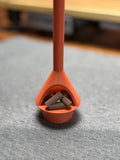 Miniature Fireplace | Mid-Century Modern Desk Decor with LED Tea Light