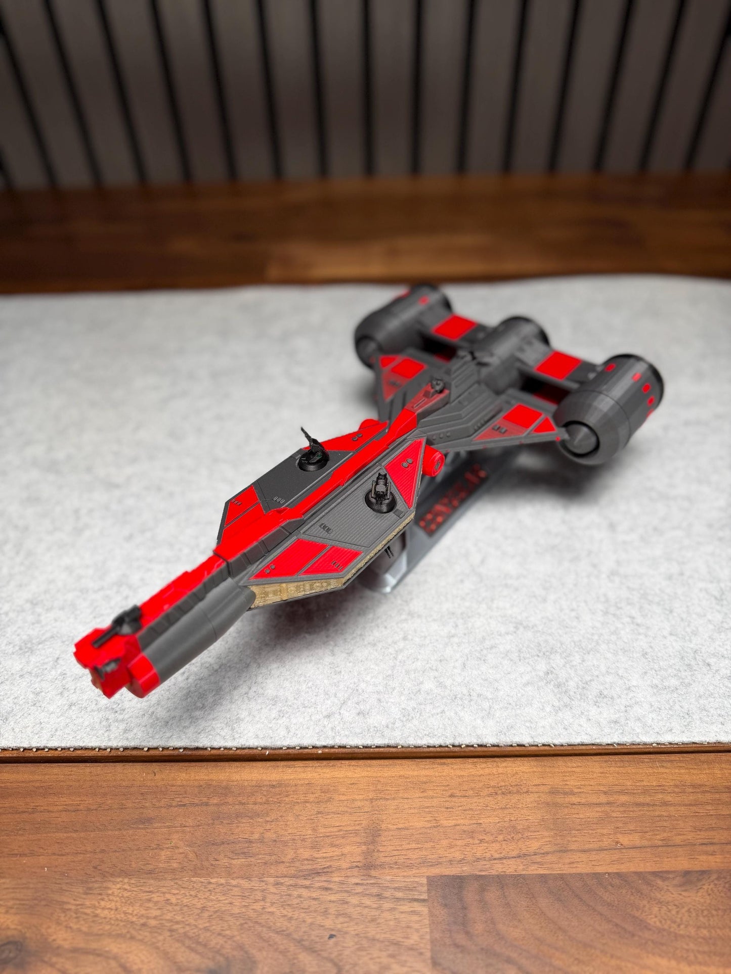 Charger C70 Corvette STL File – 3D Printable Star Wars Starship (Digital Download)