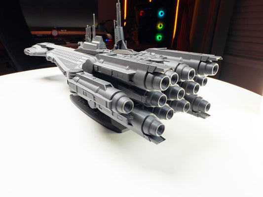 Halcyon Starcruiser 3D Printed Model – Star Wars Collectible Display Ship