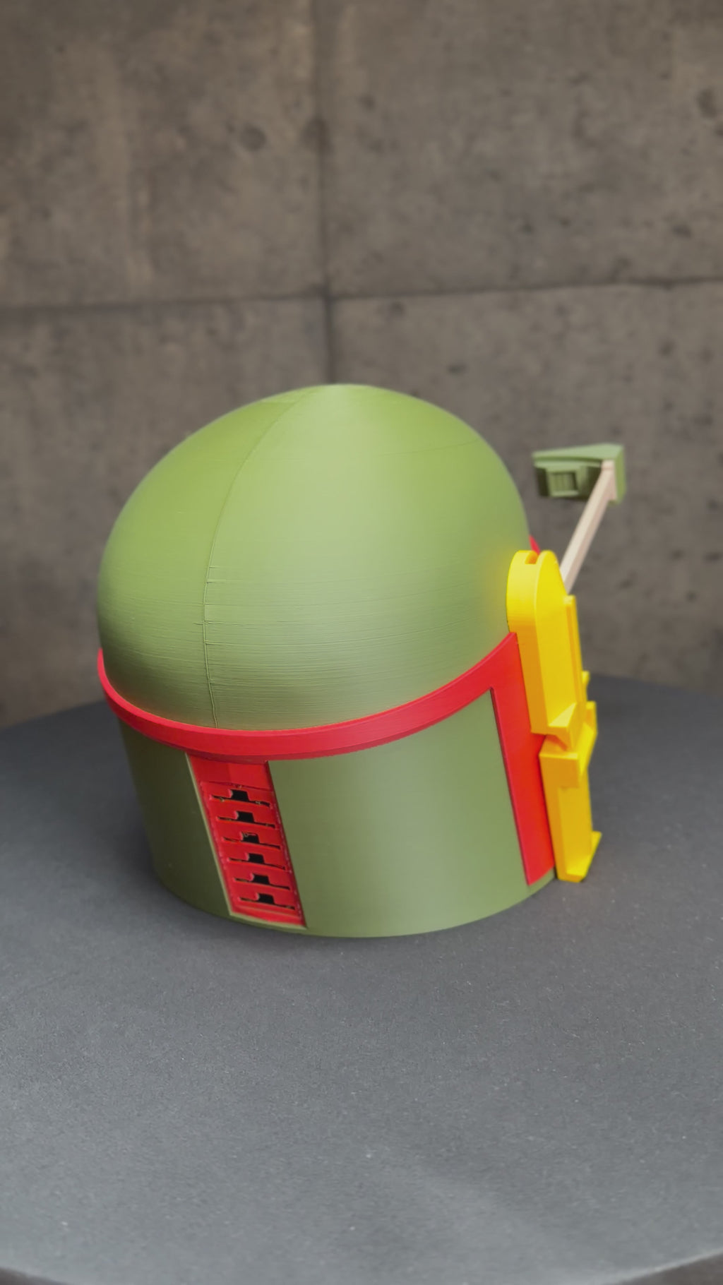 Boba Fett Helmet – Wearable 3D Printed Cosplay Helmet with Tinted Visor